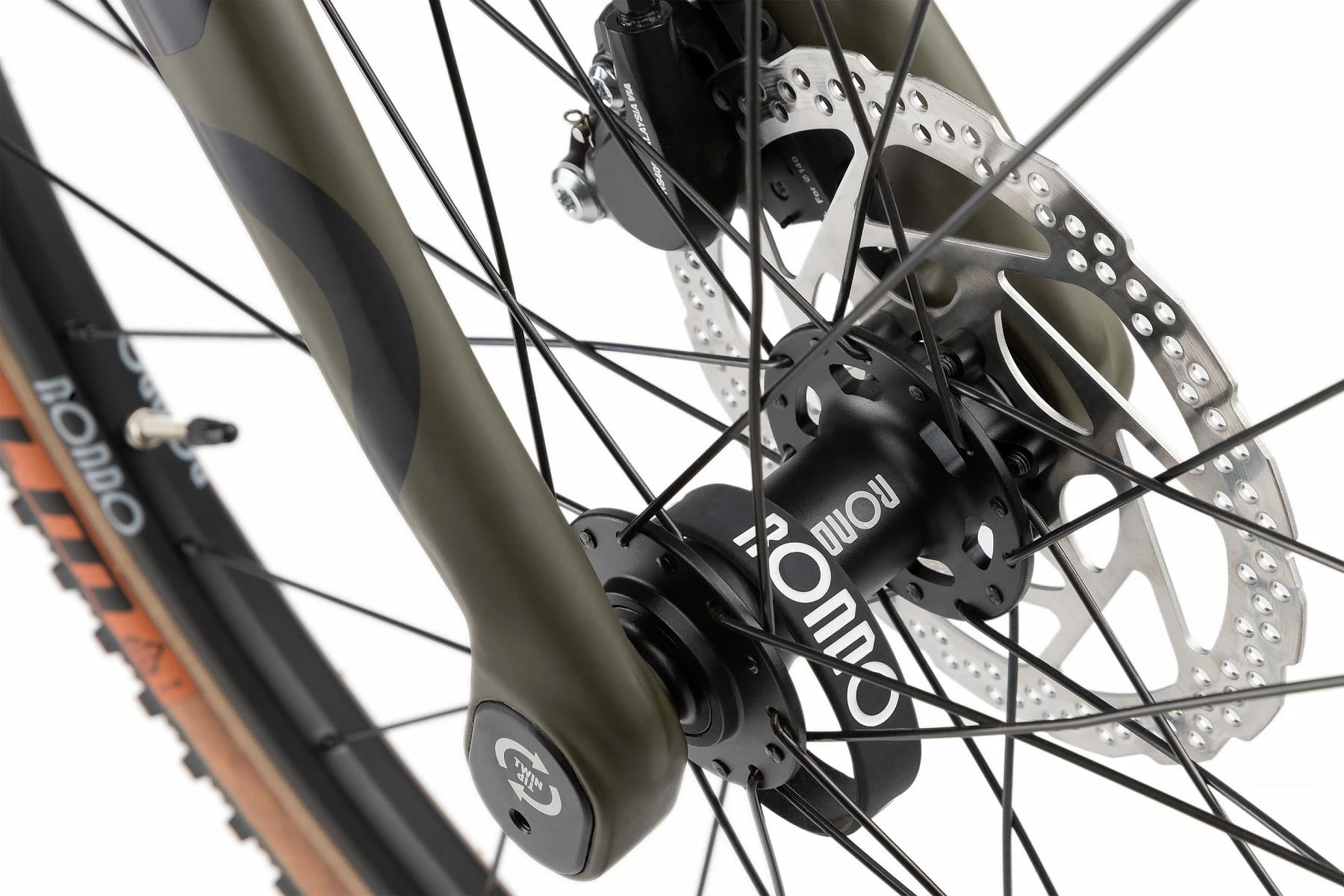 Rondo Booz ST Vélo De Fitness - Noir/vert – Image 4