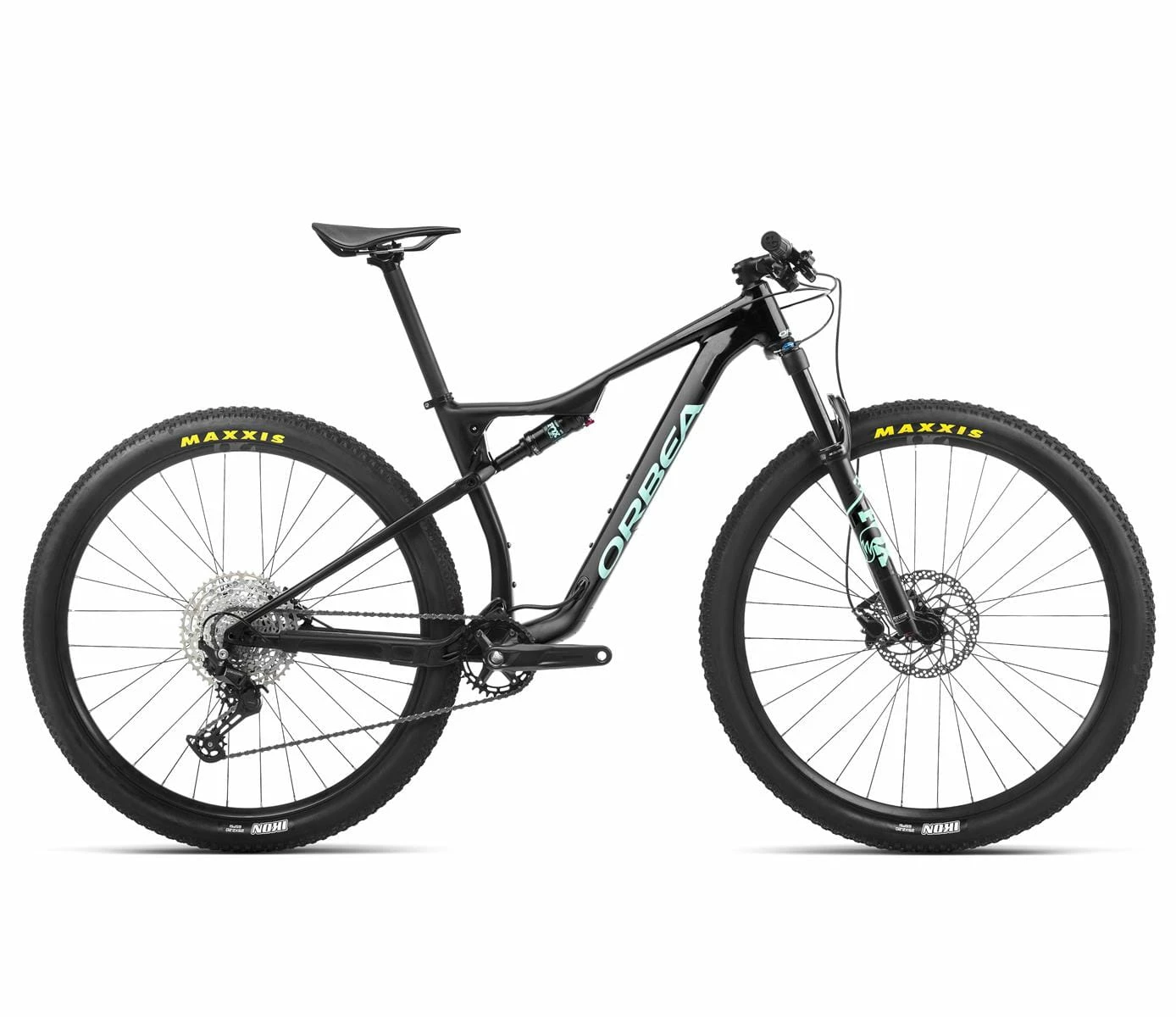 Orbea OIZ H30 Black (Matt-Gloss) - Ice Green (Gloss)