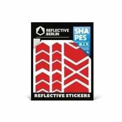 Reflective Berlin SHAPES Réfléchissantes - Chevron - Rouge