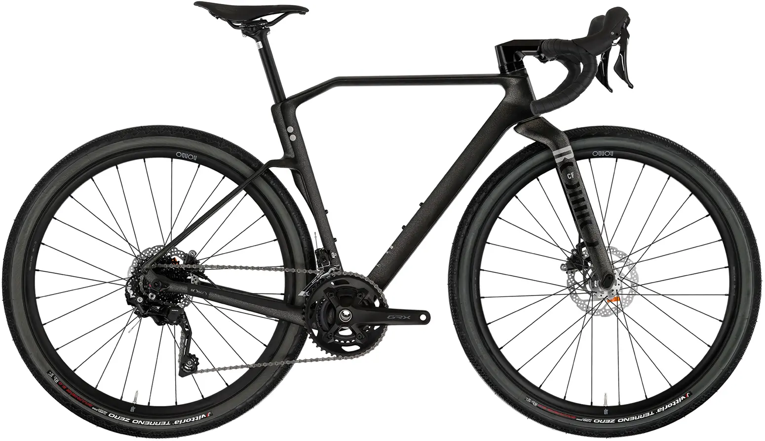 Rondo Ratt CF2 Allroad Vélo De Course - Black/Silver